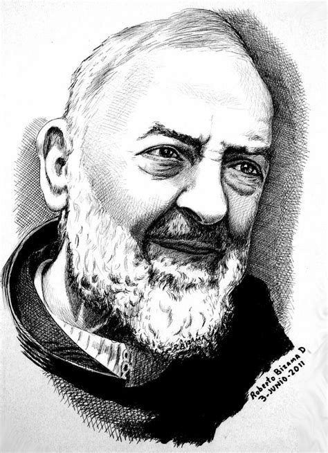 Padre Pio By Robertobizama On Deviantart
