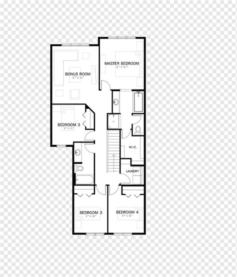 3 Bedroom House With Bonus Room Floor Plans