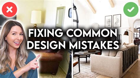 Common Interior Design Mistakes How To Fix Them Youtube
