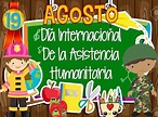 Geniales diseños de las efemérides del mes de agosto – Material Educativo