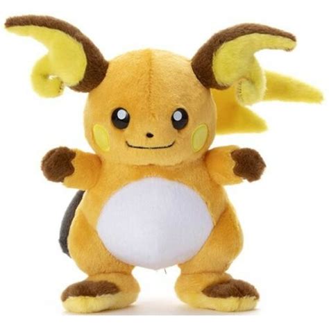 Pokemon Raichu Plush Pokemon Get Stuffed Toy Takara Tomy Arts Japan