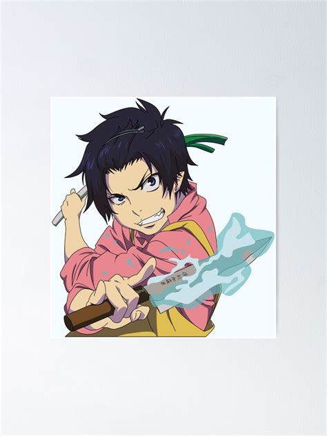 Rin Okumura Blue Exorcist Ao No Exorcist Hair Clip Poster By