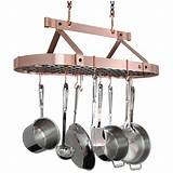 Pictures of Hanging Copper Pot Rack
