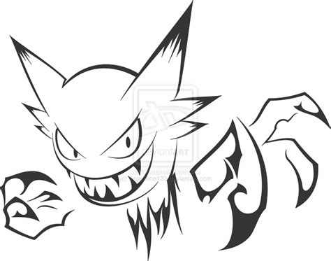 Haunter Pokemon Png Isolated Photo Png Mart