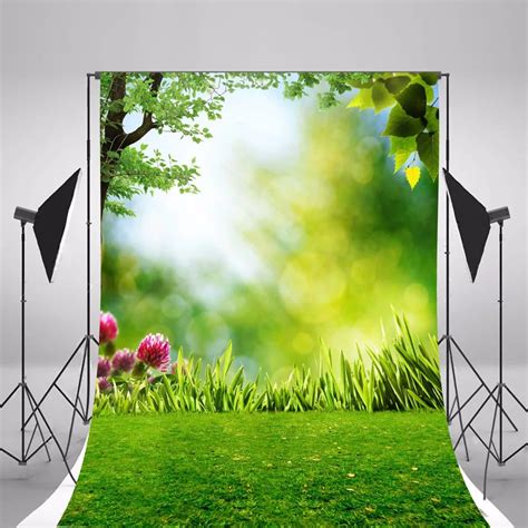 2017 Children Photographic Backgrounds Spring Scenic Photo Backdrops