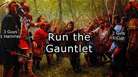 what does it mean to run the gauntlet and why is it such a challenge in 2022 running the