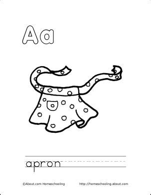 Print Out This Coloring Book About the Letter 'A' for Your Child