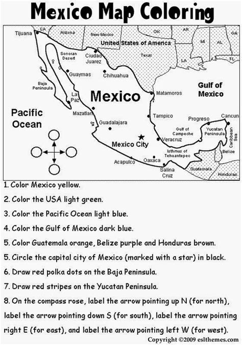 Africa map (coloring page) labeled. EVER AFTER - MY WAY: Worksheets, printables and lesson ideas for Cinco de Mayo