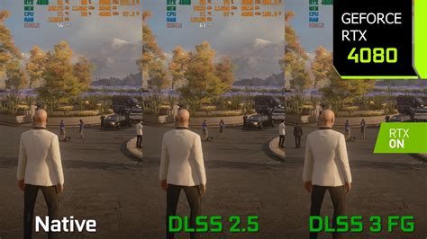 Hitman 3 Dlss 3 Update 1440p Native Vs Dlss 25 Vs Dlss 3 Frame