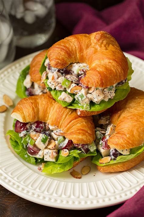 1/2 cup chopped green pepper. Almond Poppy Seed Chicken Salad Sandwiches - Cooking Classy