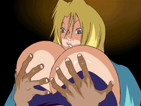 Rule 34 Animated Animated  Areola Blonde Hair Breast Grab Breasts