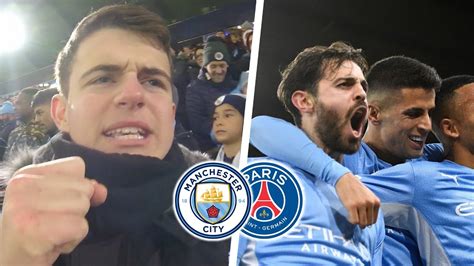 SCENES AS CITY DEFEAT PSG Man City PSG Champions League Matchday Vlog YouTube