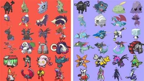 Pokémon Karmesin And Purpur Unterschiede And Exklusive Pokémon
