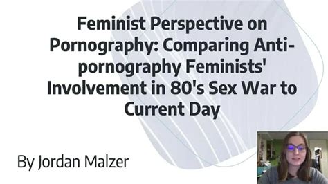 Feminist Perspective On Pornography Comparing Anti Pornography Feminists Involvement In 80 S