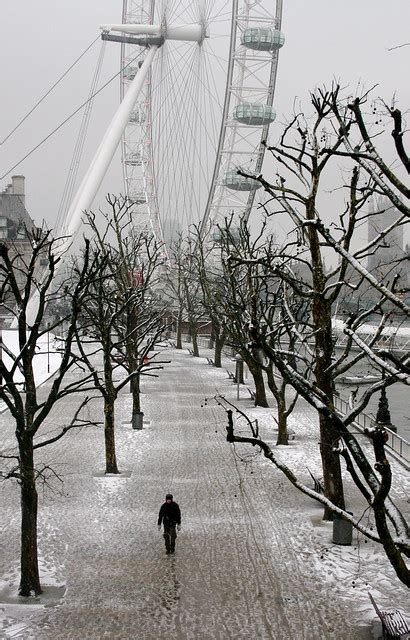 Snowy South Bank London Flickr Photo Sharing