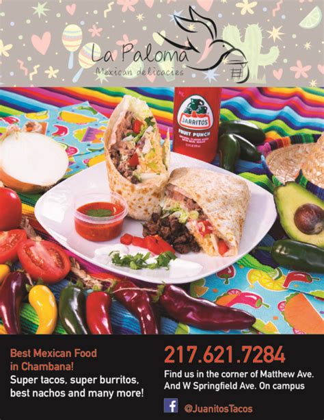 The menu is southern style american cuisine and changes each day. La Paloma Food Truck: Serving Authentic Mexican Cuisine ...