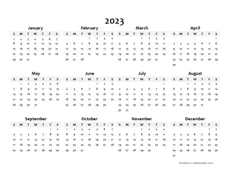 2023 Printable Calendars Free Free Printable Online