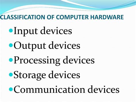 Ppt Computer Hardware Powerpoint Presentation Free Download Id6506322