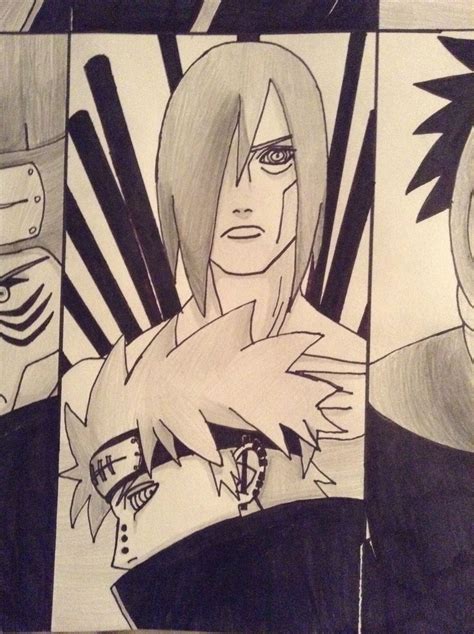 Akatsuki Drawing I Drew Naruto