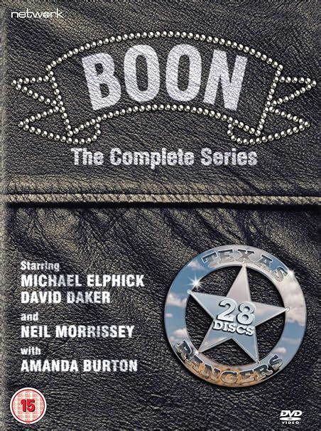 Boon The Complete Series Dvd Uk Michael Elphick David