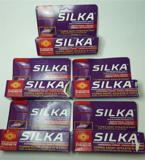 Silka Athletes Foot Antifungal Cream 1 Oz Exp 120 For Sale Online Ebay