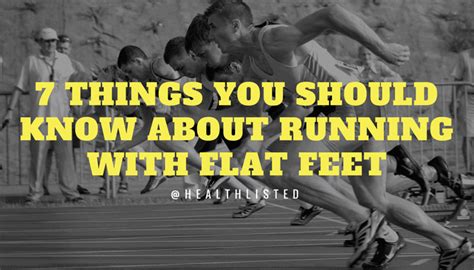 7 Things You Should Know About Running With Flat Feet Health Listed