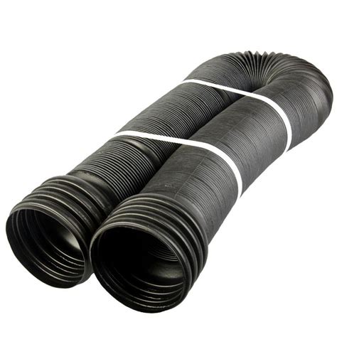 Bend A Drain 4 In X 12 Ft Polypropylene Flexible Perforated Drain