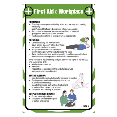 First Aid Pocket Guide Workplace Eurekadirect