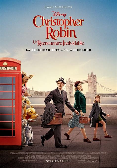 Christopher Robin Un Reencuentro Inolvidable [posters Oficiales] Ewan Mcgregor Winnie The Pooh