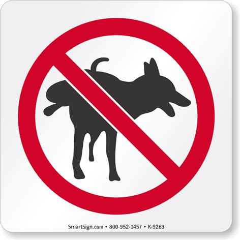 No Dog Poop Signs
