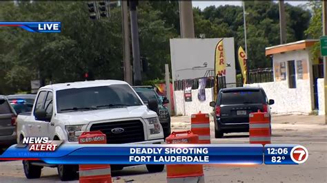Police Investigate After Man Shot Killed Near Fort Lauderdale Wsvn