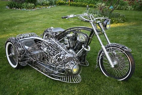 Motorcycle Artist Ron Finch Photographies By Sherry Kruzman