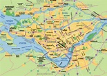 carte touristique officielle - Tourisme Montréal