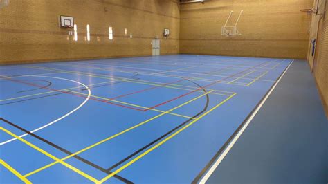 Sports Hall Flooring Recreational Coatings Gym Flooring Rubber Mats