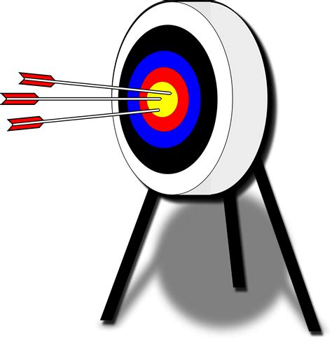 Bow And Arrow Target Clipart Best