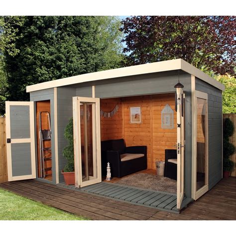 ShedsWarehouse Com OXFORD SUMMERHOUSES INSTALLED Ft X Ft M X M Contempory