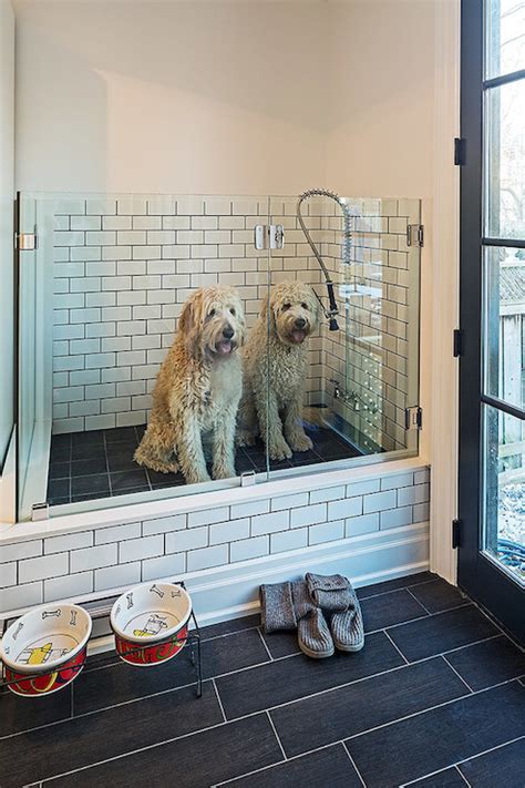 Mudroom Dog Shower Contemporary Laundry Room Peter A Seller