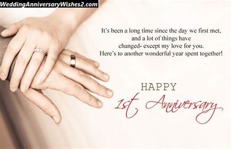 St Wedding Anniversary Wishes Messages Quotes For Everyone