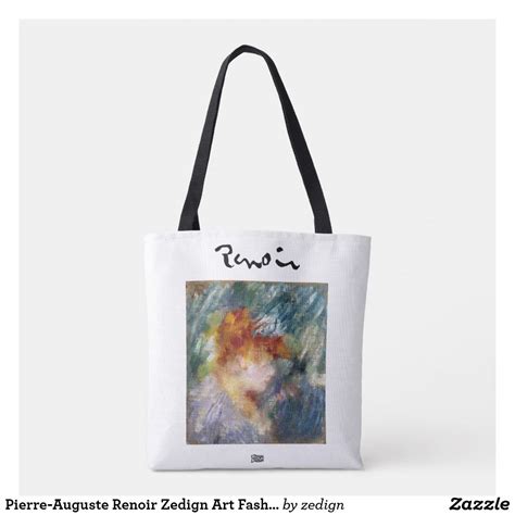 Pierre Auguste Renoir Zedign Art Fashion 41 Tote Bag Pierre Auguste