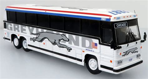 Buy Mci Mc9 Coach Diecast Bus Greyhound Lines 187 Ho Scale Iconic