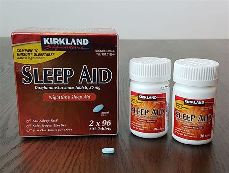 Kirkland Signature Nighttime Sleep Aid 192 Tablets Costco Ph