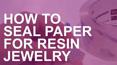 How To Seal Paper For Epoxy Resin Update New
