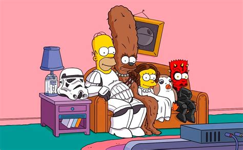 Todos Os Episódios De Os Simpsons Com Referência à Star Wars