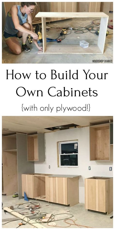 Designing And Building Your Own Kitchen Cabinets Home Cabinets