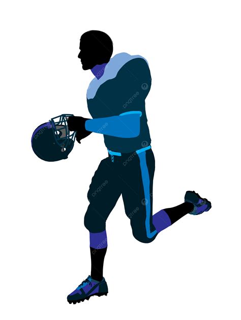 Male Football Player Silhouette Silhouette Association Male Player