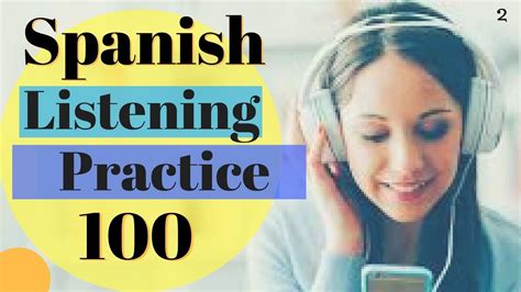 Learn Spanish 100 Common Words In Context Improve Spanish Listening