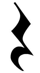 A musical symbol placed over a note or rest to be extended beyond its normal duration, and occasionally printed above rests or barlines, indicating a pause of indefinite duration. Quarter Rest Note - ClipArt Best