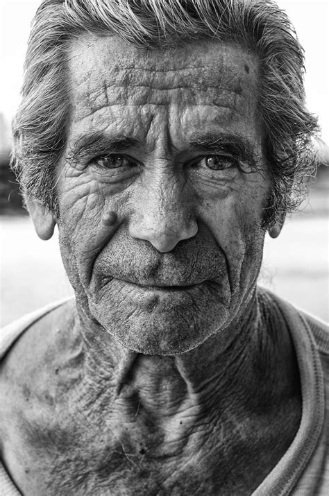 Gorgeous Ad 314 Highcontrastbandwportraitphotography Old Man