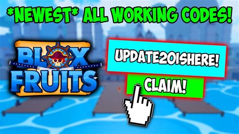 Newest All Working Update 20 Codes Blox Fruits For X2 Exp And More