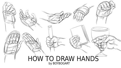 How To Draw Hands Step By Step Howto Techno